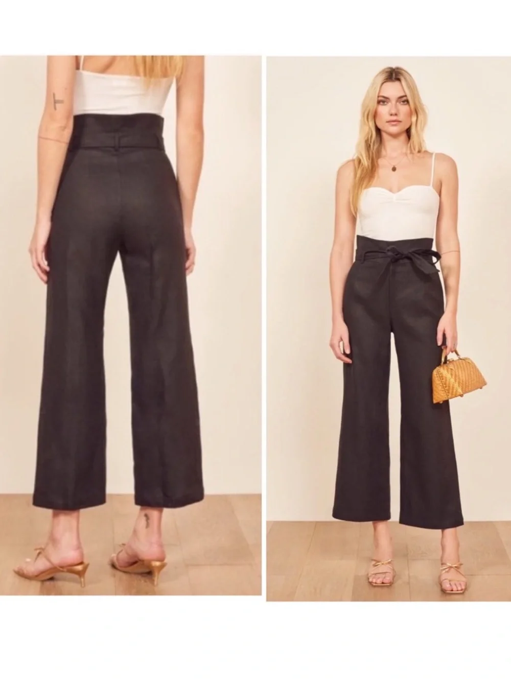 Reformation Jackie linen pants Size 4
